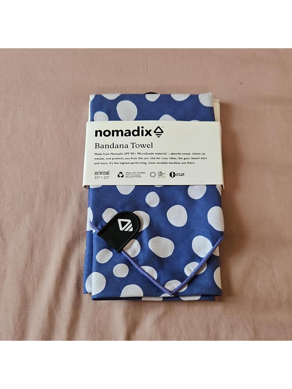 Nomadix Bandana Towel – 22" x 22" – Lightweight & Quick-Dry Choose Color